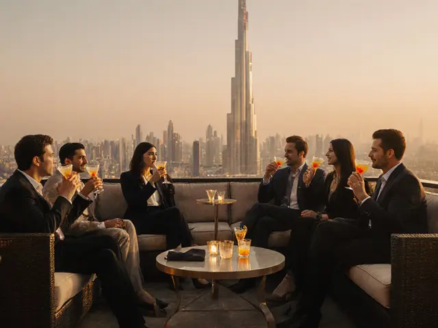 Dubai's Nightlife: Best After-Work Drinks and Networking Spots